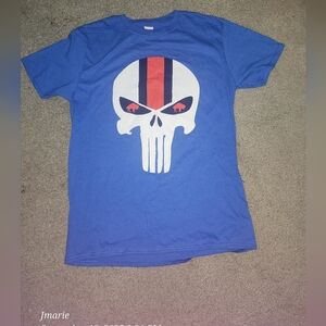 Buffalo Bills Punisher Short Sleeve Tee Shirt